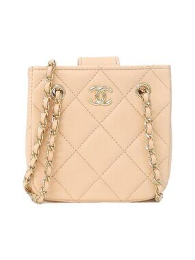 Chanel Chain Clutch Pink